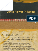 Cerita Rakyat (Hikayat)