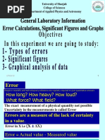 Errors Calculation