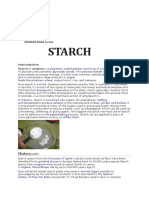 STARCH: A KEY ENERGY STORE FOR PLANTS