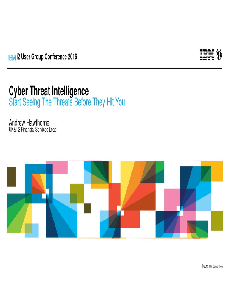 IBM I2 THREAT INTELLIGENCE ANALYSIS SOFTWARE PORTFOLIO visual data 2