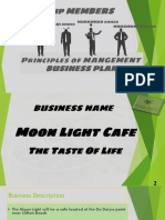 Moon Cafe Business Plan