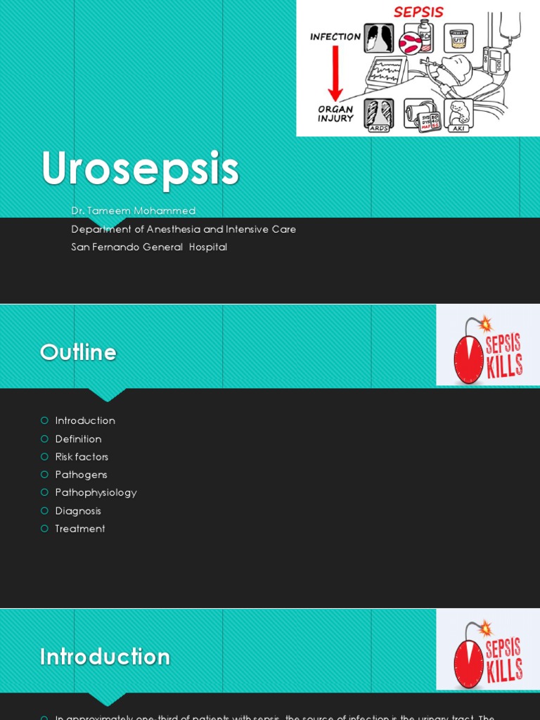 Understanding Urosepsis: Key Insights | PDF | Sepsis | Coagulation