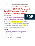 Job Assured Training In Android.docx