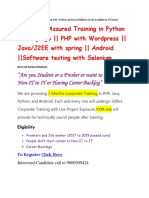 Job Assured Training in Android
