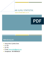 Materi 01 - Dasar-Dasar Ilmu Statistik