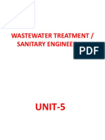 Wastewater Treatment / Sanitary Engineering