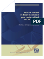 Acoso Sexual y Discriminacion Por Maternidad en El Trabajo - Kurczyn Villalobos, Patricia