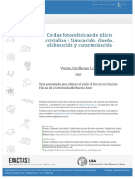 Celdas Fotovoltaicas de Silicio Cristalino