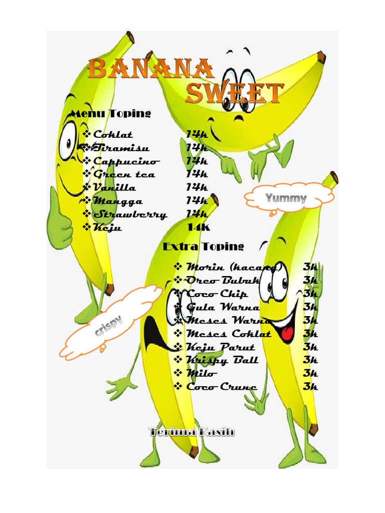Menu Toping | PDF