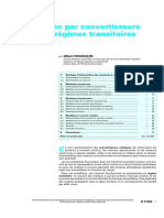 Alimentation Par Convertisseurs Statiques