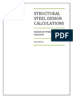 Structural Steel Design Calculations: Design of Pinnacle Crescent