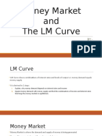 Money Market and The LM Curve: BY:-Manik Mittal