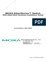 Moxa Installation EDS-408A 405A HIG 1e