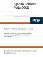 Penanganan Pertama Pada ODGJ