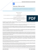 Decreto 2784 de 2012