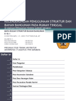 Kecenderungan Penggunaan Struktur Dan Bahan Bangunan Pada Rumah