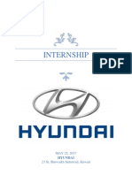 Hyundai Internship