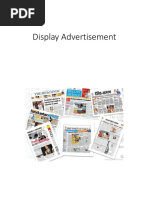 Display and Affiliate