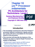 Pentium™ Processor Fundamentals: PC Architecture For Technicians: Level-1