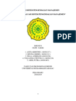 Desain Dan Evaluasi Sistem Pengendalian Manajemen