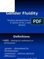Gender Fluidity: Varying Perspectives On What Itmeanstobeamaleor Female
