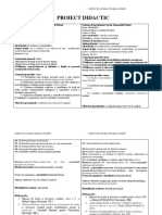 Proiect de Lectie Cls VII Adjectivul