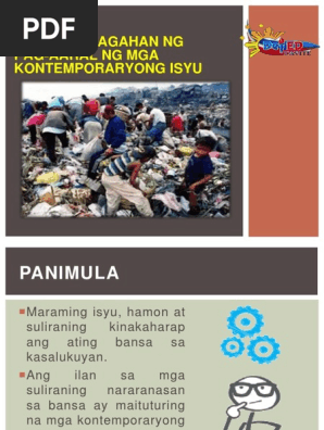 Aralin 1 Ang Kahalagahan Ng Pag Aaral Ng Kontemporaryong Isyu Pptx
