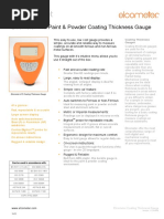 Calibrating the Elcometer 456 Gauge | PDF | Calibration | Accuracy And ...