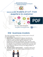 Business Models of IoT - From Suppliers To Customer