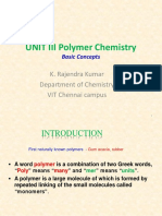 Polymer Basic Concepts Dr. K. Rajendra Kumar