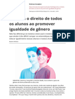 Garanta o Direito de Todos Os Alunos Ao Promover Igualdade de Generopdf