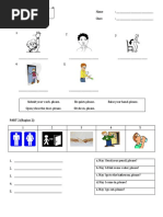 Request Worksheet For Elementary Students