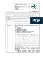  7.3.2.2. Sop Pemeliharaan Peralatan