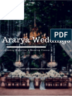 Ararya Wedding WP Brocure
