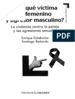 POR QUE VICTIMA ES FEMENINO Y AGRESOR MASCULINO PDF