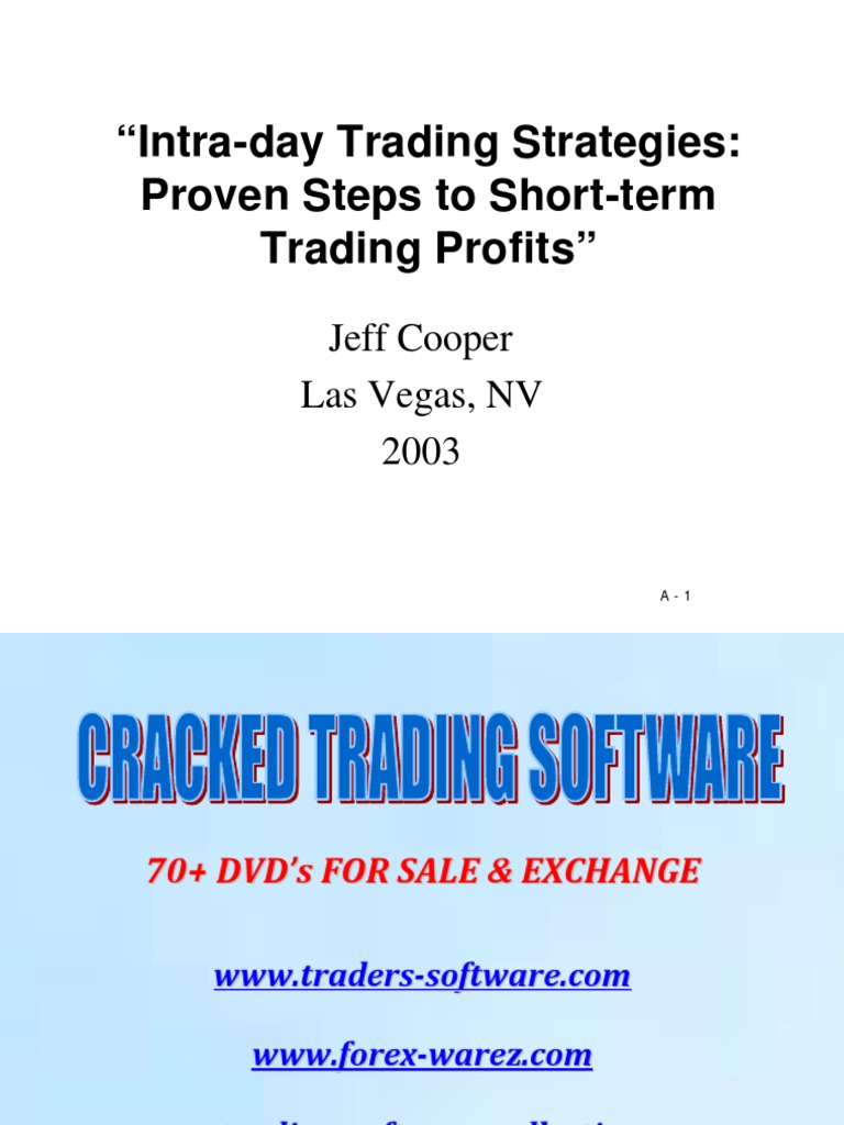 Intra-day Trading Strategies for Profit | PDF