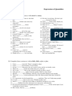 Expression of Quantities