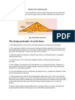 Principles of Dam Design Notes 1 - Design of Earth Dams