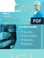Orthopaedic Ward Presentation