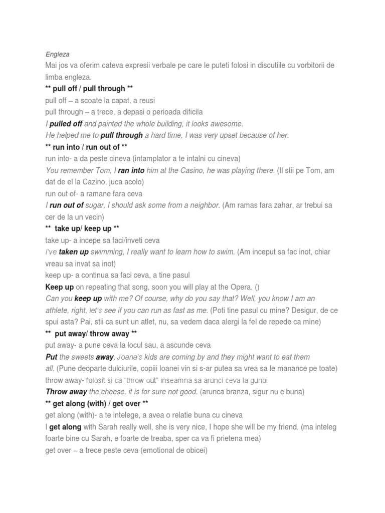 Essential English Phrasal Verbs Guide | PDF | Cosmetics