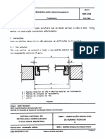 74.NBR 5708 - Vãos Modulares e Seus Fechamentos