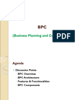 Business Planning and Consolidation