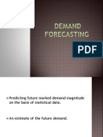 Demand Forecasting