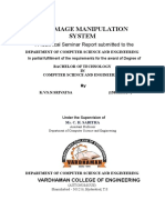 Gnu Image Manipulation System: A Technical Seminar Report Submitted To The