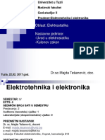 EiE Uvod U Elektrostatiku