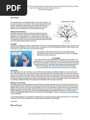 parent letter