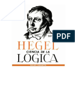 HEGEL, G.W.F. - Ciencia de La Lógica (Lógica Del Ser - SELECCIÓN I)