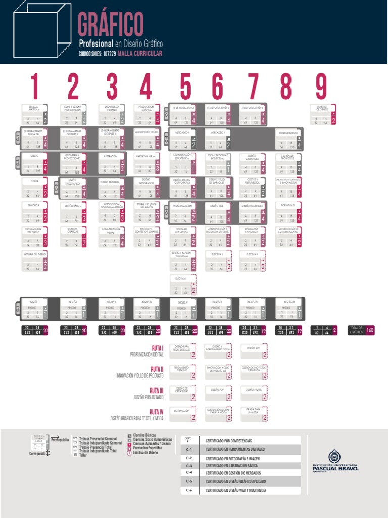 Malla Curricular Profesional Diseno Grafico | PDF | Diseño gráfico | Diseño