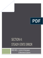 Section 4 Steady-State Error