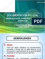 Clase 1 - Unidad I - La Documentación Policial - Generalidades
